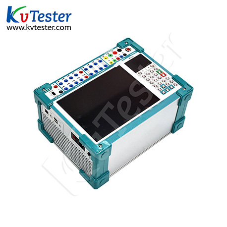 Digital analog integrated three-phase relay protection tester